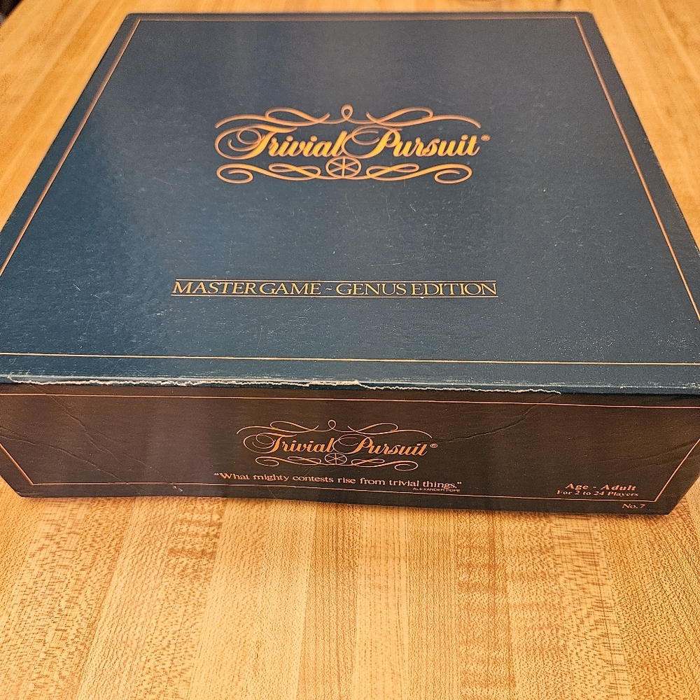 VTG Trivial Pursuit Board Game